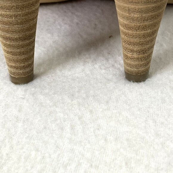 Etienne Aigner Simone Peep Toe Bootie Womens size 8 Clay Suede - Picture 6 of 12